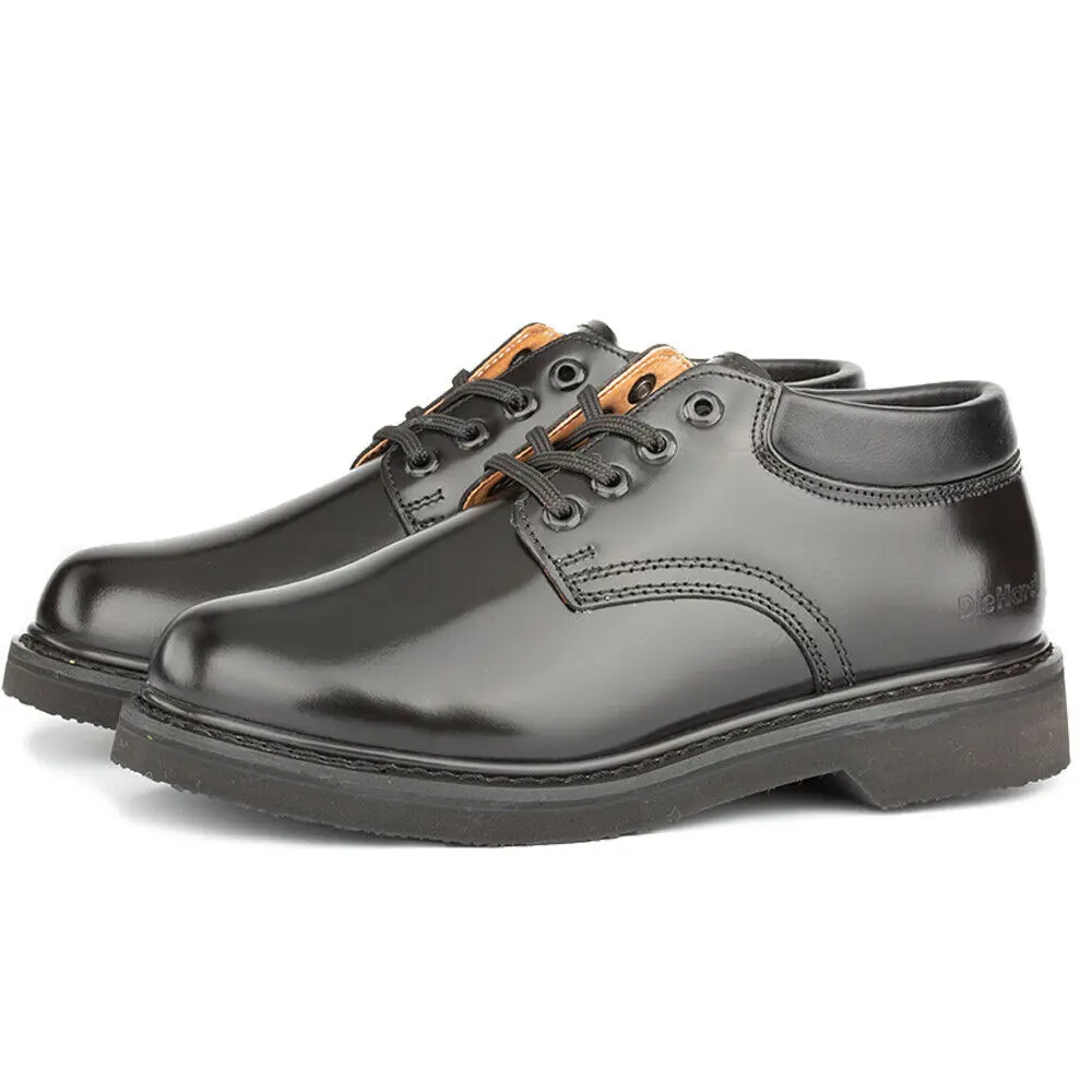 HANDPOINT H82102 Men's Leather Oxford Work Shoes, Slip Resistant, Breathable, Lightweight, Pointed Toe Business Casual Shoes for Office, Warehouse & Daily Work