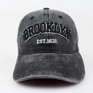 Buckle Adjustable EST. Brooklyn Hat (4 Colors)