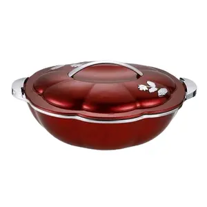 Mirarabel Luxury Red Modern Thermal Insulation Food Warmer
