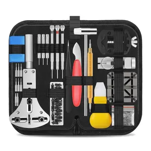 151 PCS Watch Repair Kit – Battery Replacement & Strap Removal Tools, Professional Set with Carrying Case & Instructions reusable