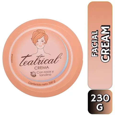 Teatrical Crema con Rosas y Lanolina 230 g. Cream with roses and Lanolin (230g)