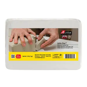 Activ-Clay - Air Dry - Bright White - 2.2 lb. (1 kg.)