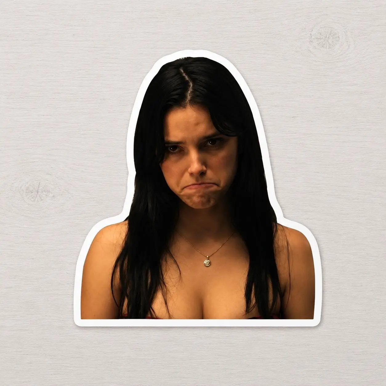 Nikki Obsession Sticker, Waterproof Vinyl Decal, Horror Inspired Die Cut Sticker Maria Angela MacAlalag