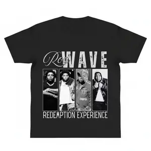 Rod Wave Shirt The Redemption Experience Tour y2k cotton fashion Streetwear Comfort Shortsleeve Casual Top Trending Easy Care Machine Wash Safe fan gift