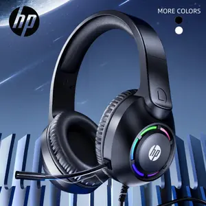 HP Wired Headset with Microphone, Wired Headphone, PC Headsets for Desktop, Laptop, Lightweight and Comfortable, Business Office, Gaming, Casual Audio/Video, Gift for Your Boyfriend