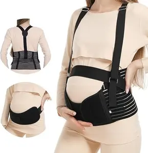 2026 New Maternity 3-Piece Set — Belly Support Belt & Waist Strap Combo, Designed for Pregnancy Middle and Late Stages