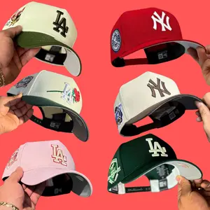 New Era MLB NY Yankees & LA Dodgers 9FORTY Adjustable Baseball Cap – Snapback Hat for Men Women, Gorras de Béisbol Unisex, Classic Embroidered Team Logo, Vintage Streetwear Fashion, Everyday Baseball Style, TikTok Trending USA Cap