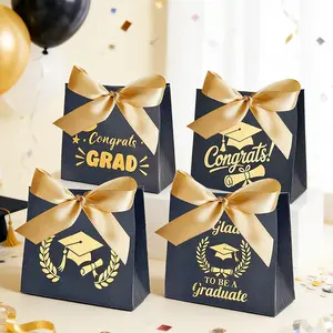 12piece Graduation Gift Boxes Graduation Decorations Class of 2026 Candy Box  for 2026 Grad Party Favors Supplies