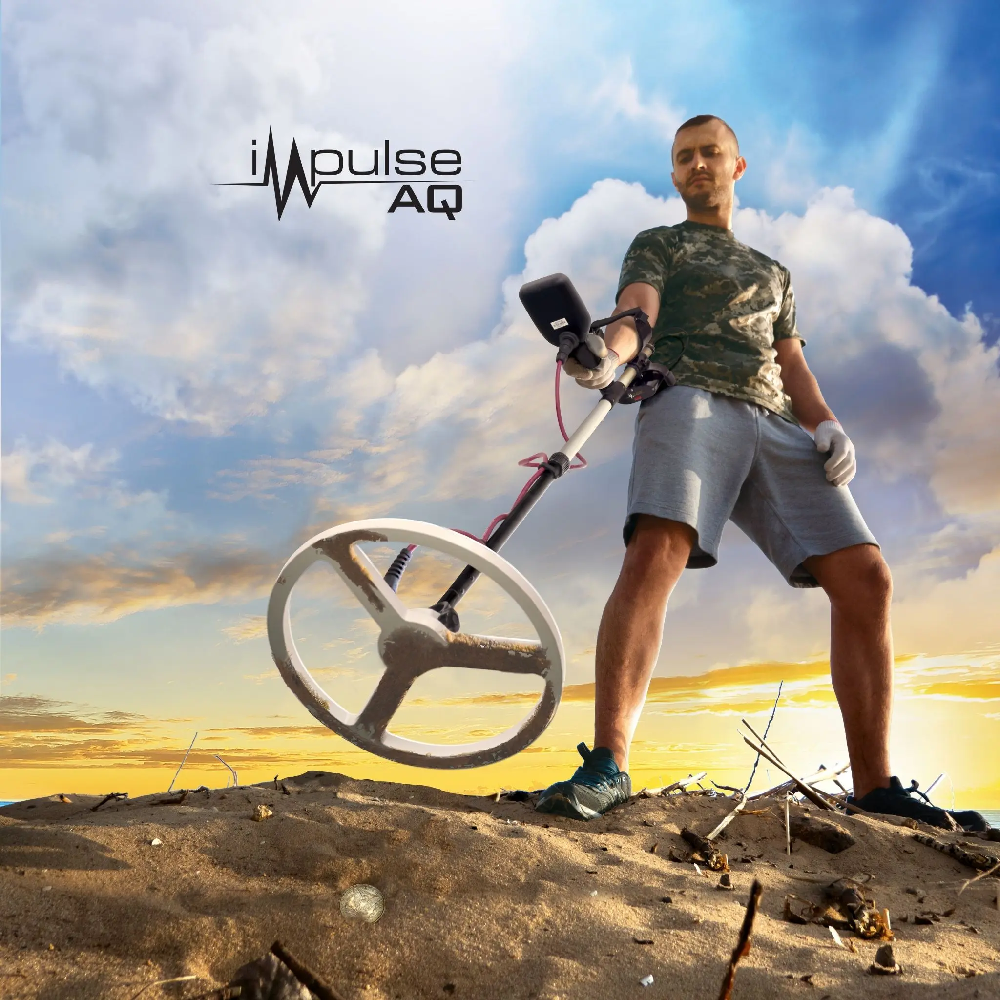 Fisher Pulse Induction Waterproof IMPULSE-AQ Metal Detector