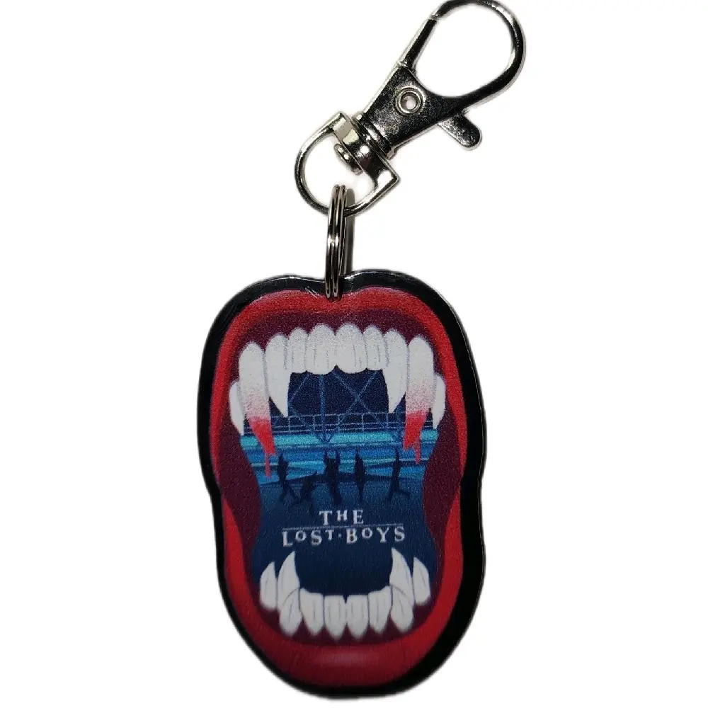 The Lost Vampire Boys - Acrylic Keychain/ Bag Charm Clip/ Smartphone Cellphone Charm- Cute Accessory for Keys or Bags