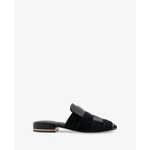 Faina Leather Fisherman Slide Sandal