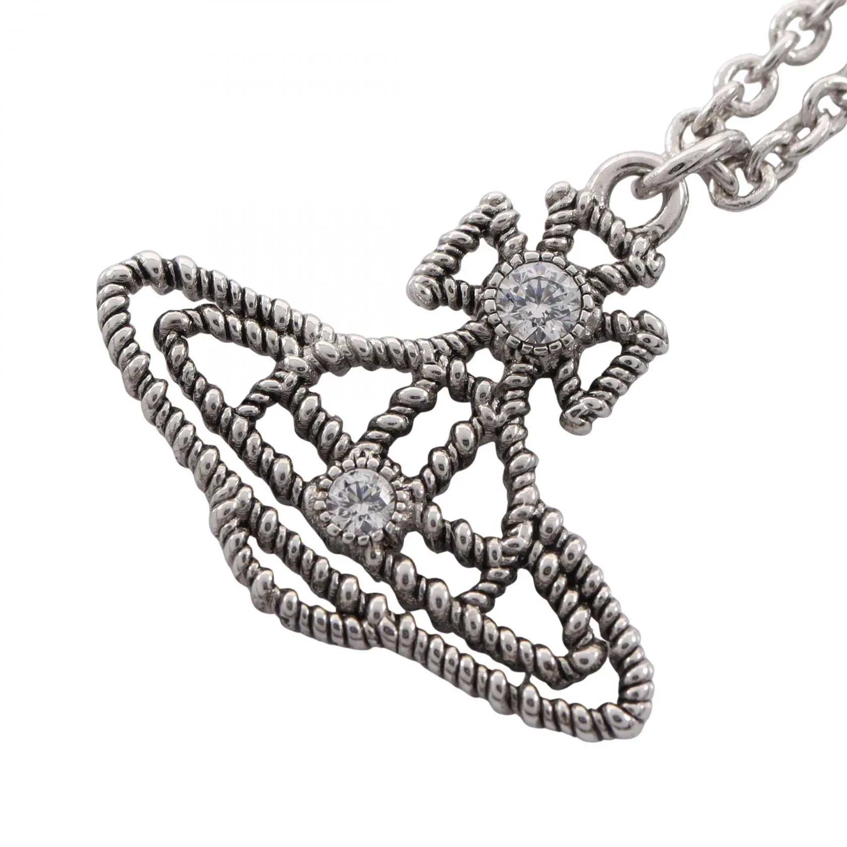 Pre-owned vivienne westwood Stainless Small Leather Goods CORETTA PENDANT Necklace