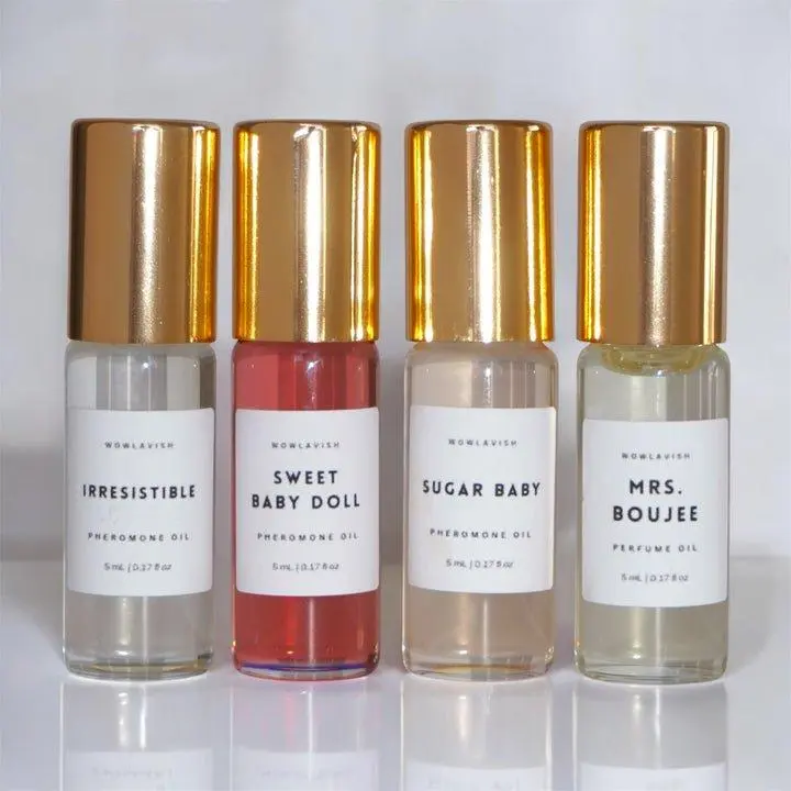 Limited Edition Pheromone Roll-On Oil Set – 4 Pack (5ml each)