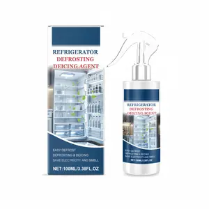 Refrigerator & Freezer Defroster Spray, Fast Ice Melt & Frost Remover, Anti-Icing Cleaner for Fridge, Freezer & Cold Storage