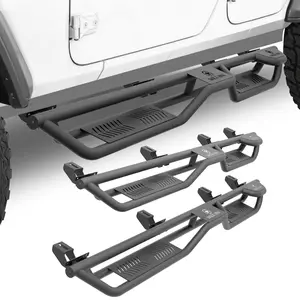 【EYOUHZ】Frame Mounted Running Boards Compatible with 2020-2025 Jeep Gladiator JT 4 Door