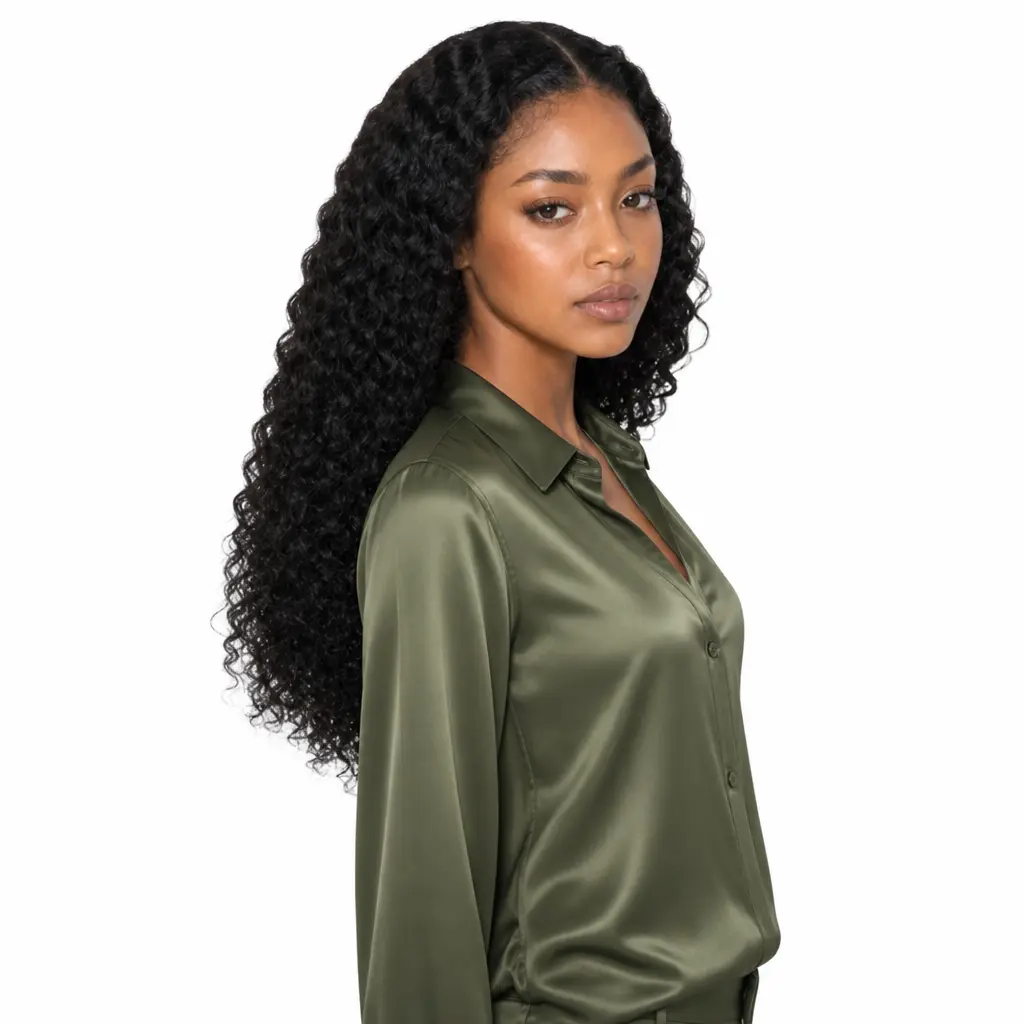 Sherawe 5x5 Jerry Curly HD Lace Front Human Hair Wig Pre Plcuked with Baby Hair 180% Density
