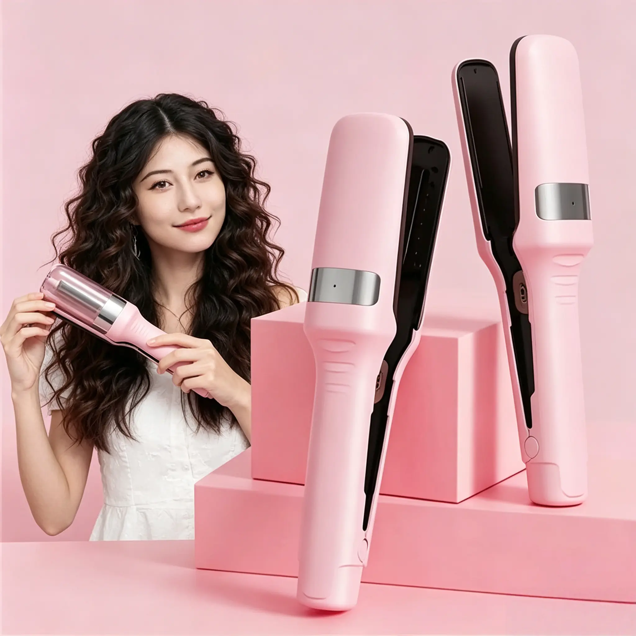 Electric Split End Trimmer for Damaged Hair, Rechargeable Portable Hair Styling Tool, 500mAh Battery Hair Care Styling Accessory