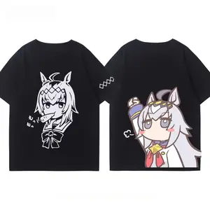 valentine shirts Umamusume Oguri Cap Japanese Game T-Shirts Anime Men Women Tee Shirt Short  Sleeveround neck t-shirts