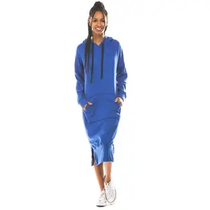ALPHA C  HOODIE DRESS