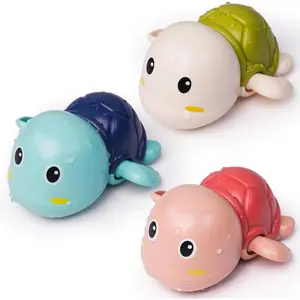 Bath toys 3-piece set, 3 colors |   Cute swimming turtle wind-up toy suitable for toddlers over 1 year old |   Floating bathtub and pool toys suitable for children aged 1-3-5 years |   Baby shower and birthday gifts (boys and girls): Toys and games