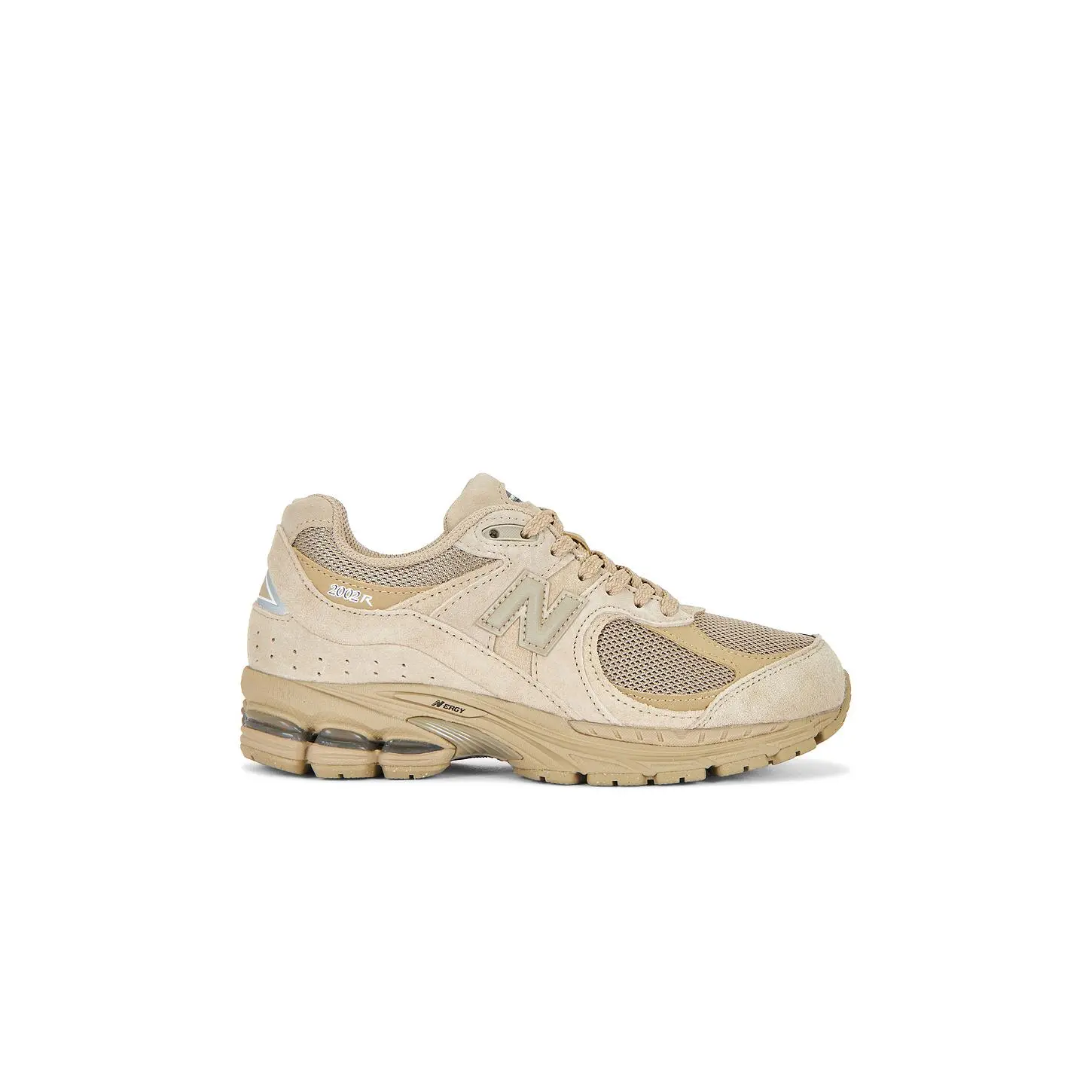 New Balance 2002 Rv1 Sneaker in Stoneware & Silver Metallic