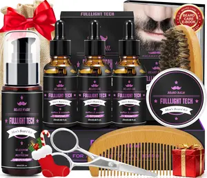 Mayicivo Biethday Gifts,Boyfriend Birthday Gifts,Beard Care Kit Includes 3 Scented Beard Oil,Grapefruit Beard Shampoo & Balm, Brush, Comb,Scissors,Cool Men Stuff Christmas Stocking Stuffers Gifts for Men Him Dad Husband