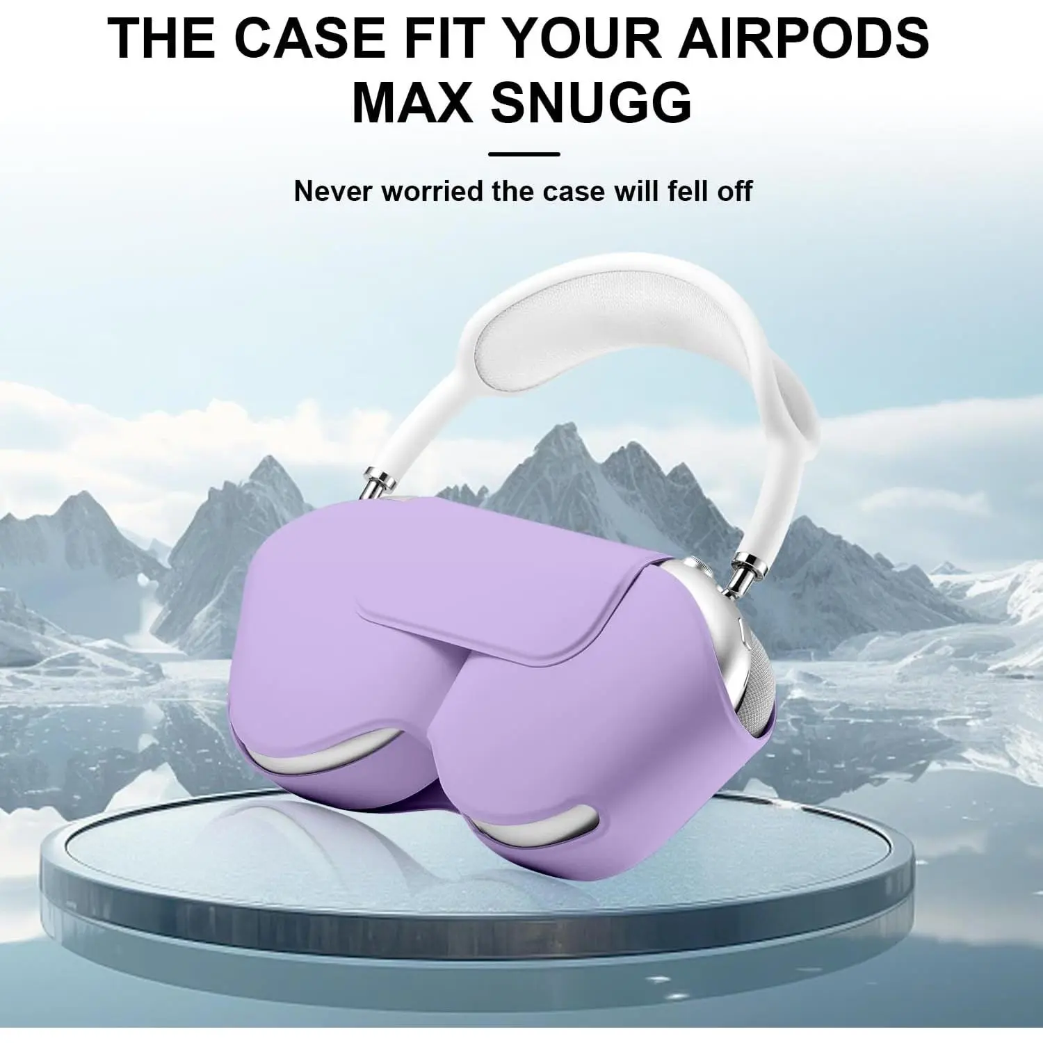 F-HPS32 for Apple Airpods Max Smart Case Cover, Soft PU Leather F-HPS32 for Apple Airpods Max Smart Case Cover, Soft PU Leather