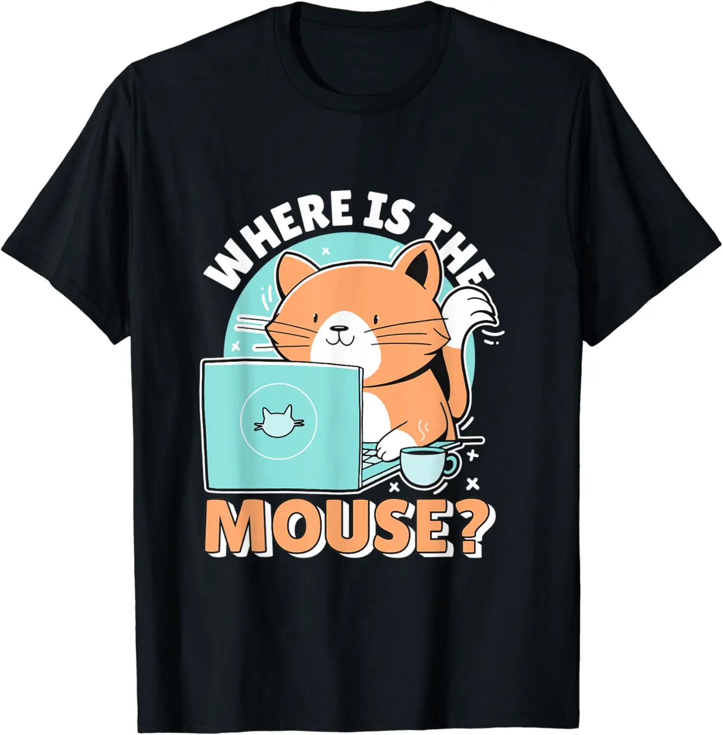 Funny Cat Computer Programmer Software Engineer for women T-Shirt - Nallelycor Shop 91B0B5V9PSSJ