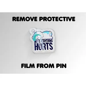 Acrylic Pin - Big D20 Energy