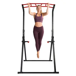 Adjustable Power Tower Pull Up Bar + Dip Stand + trength Training All-Level Home Gym ,Adjustable Heavy Duty Power Tower, home gym equipment