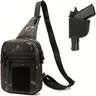 Adjustable Waistband Bag - Concealed Carrying Belt, Zipper Belt Bag, Quick Access CCW Holster, Multi-Functional Crossbody, Gym-Ready Sporty, Gym-To-Street Use Tactical Outdoor Gear