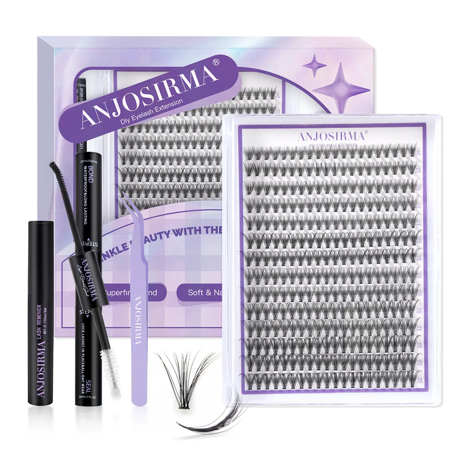 280pcs Kit-20D-D-9-16mm