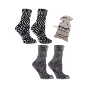 MinxNY S/2 Velvet Shea Butter Infused Socks