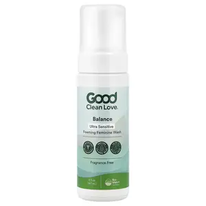 Good Clean Love Balance, Foaming Feminine Wash, Fragrance Free, 5 fl oz (147 ml)