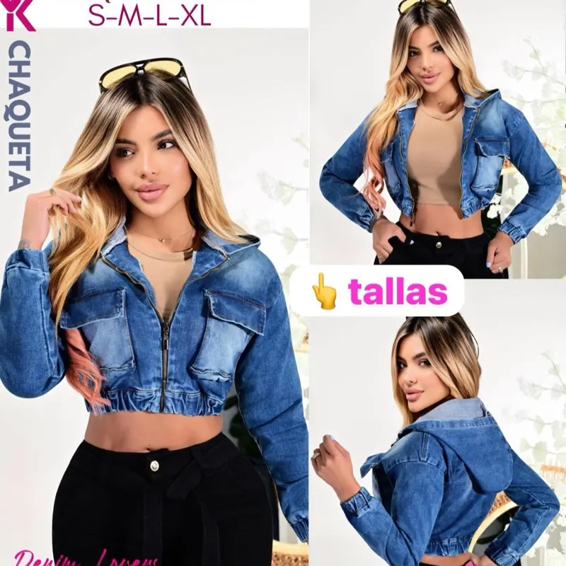 Chaqueta colombiana recomendable pedir una talla más grande
