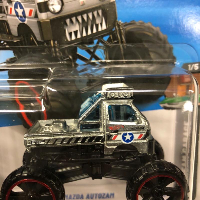 Hot Wheels 2025 Mazda Autozam ZAMAC HW Dream Garage Custom '53 Chevy ZAMAC HW Art Cars Lot Sculpture 1:64 Scale