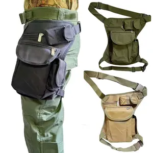Outdoor Tactical Multi-Functional Leg Bag, Cycling Waist Pack for Men, Casual Sports Belt Bag, Durable and Versatile Accessory