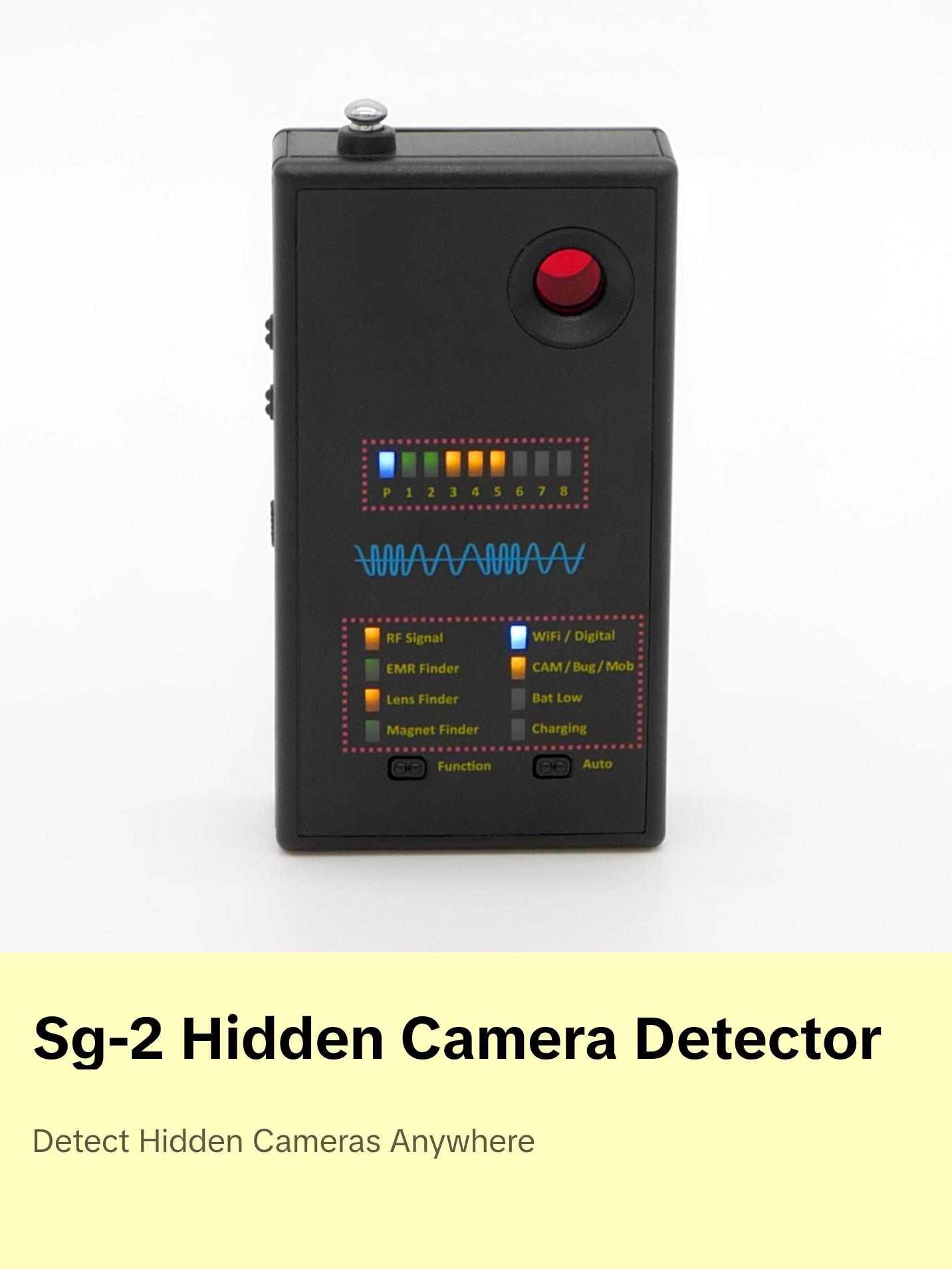 SG-2 Hidden Camera & Bug Detector