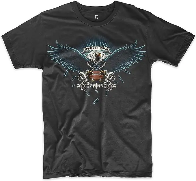Philadelphia Eagles Football WINGSPAN Men's T-Shirt