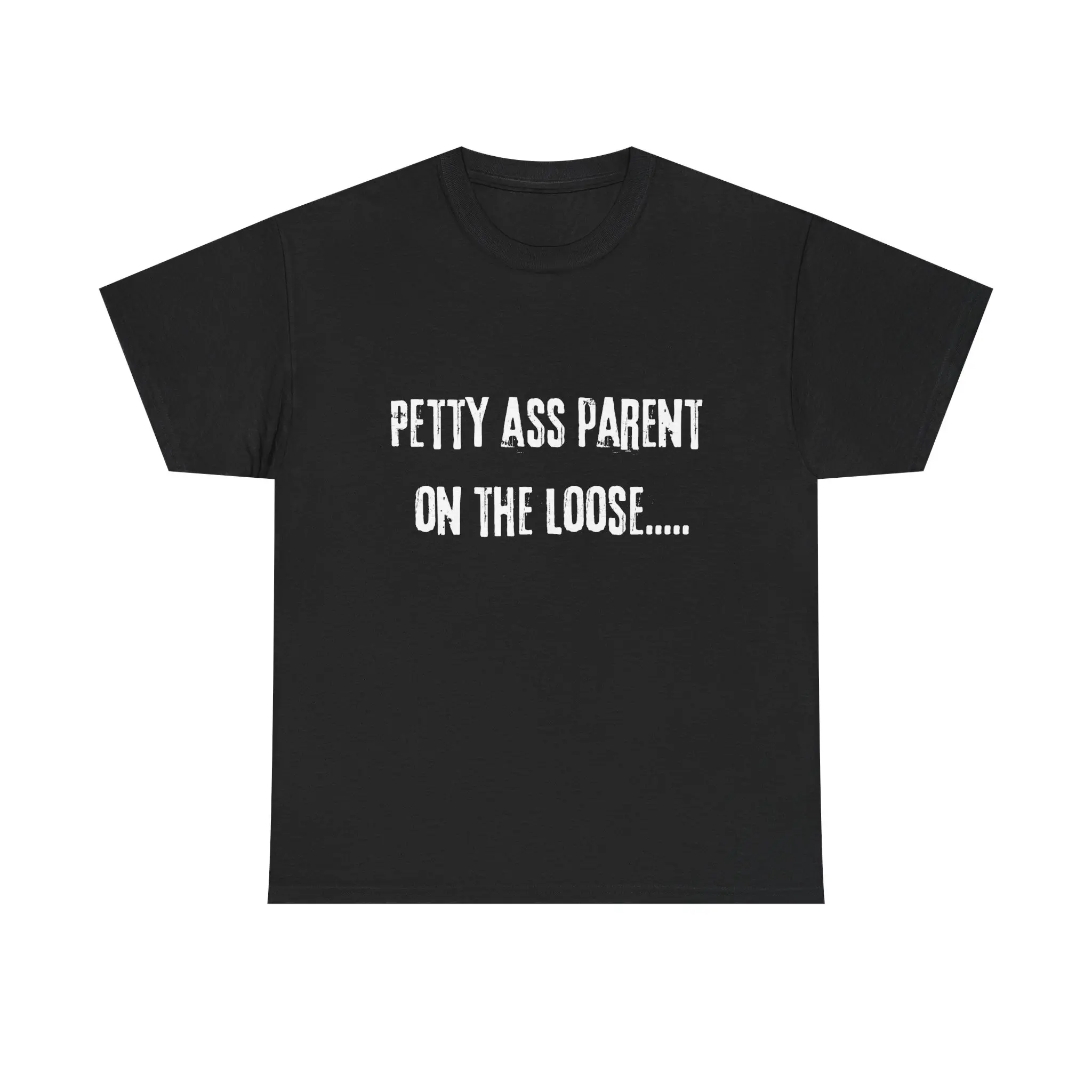 Graphic Tee Shirt, Petty Ass Parent Distressed Text Design, Funny Unisex Cotton Tshirt, Charger Cord Snatcher, Mom Dad Gift, #faafo Tee,