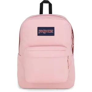 [Back To School]JanSport Superbreak Backpack - Durable, Lightweight Premium Backpack, Misty Rose