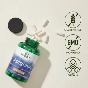Swanson Apigenin 50 mg 90 Caps