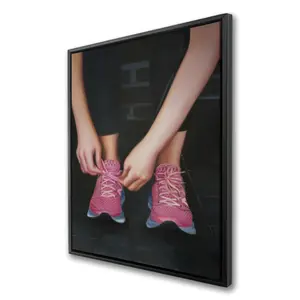 360 Stand Hyperrealist Sports Wall Print - 36x48 in Vibrant Race-Ready Artwork, Athlete-Focused Decoration for Game Room & Office, Home Decor Gift for Home Supplies, Artistic
