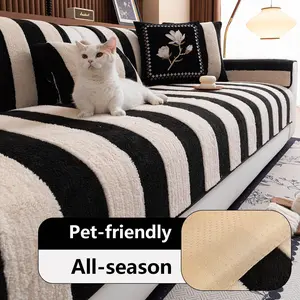 Modern Minimalist Sofa Cover, Washable Sofa Slipcover, Anti-Slip Pet-Friendly Washable Couch Protector, Versatile Home Decor for Living Room & Office Use