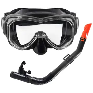 Unisex Anti-Fog Swimming Goggles, Large Frame Design, High-Definition Dive Mask, Waterproof, Includes Nose Clip and Ear Plugs, Pool Beach Water Sports, Diving Gear