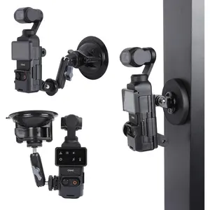 Suction Cup Mount and  Mount Stand Kit for DJI Pocket 3,  Mount Windshield Dashboard Hood Holder with Expansion Adapter for DJI  Pocket 3 Accessories