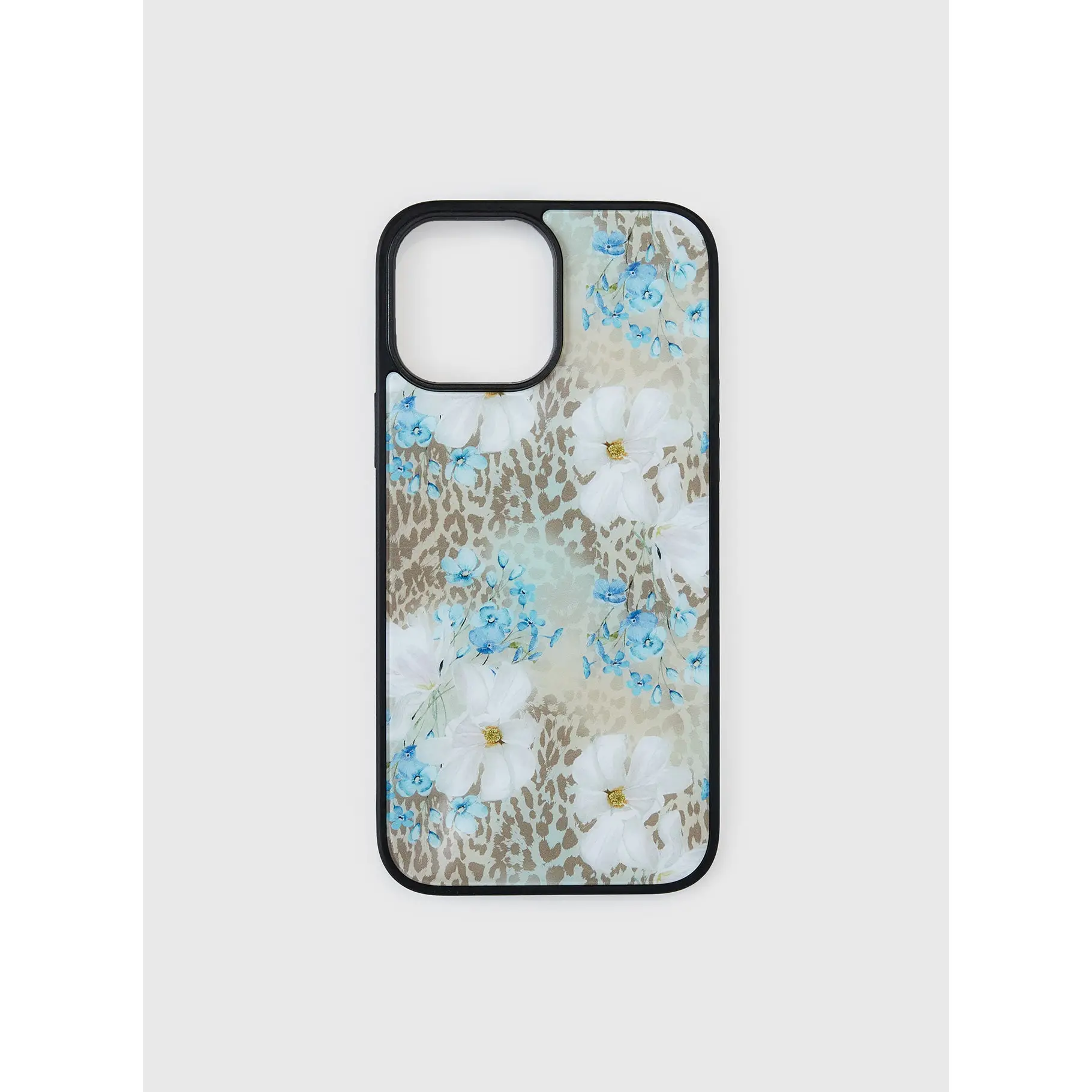 Lizabeth iPhone Case Floral Leopard