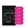 Adult Unisex Anti Snoring Set - 30 Pieces Cotton Snoring Solution Mouth Tapes, Breathable with Breath Hole, Pink Hypoallergenic Soft Strips, Gentle Adhesion, Skin-Friendly Comfort, All-Seasons Relief for Adults