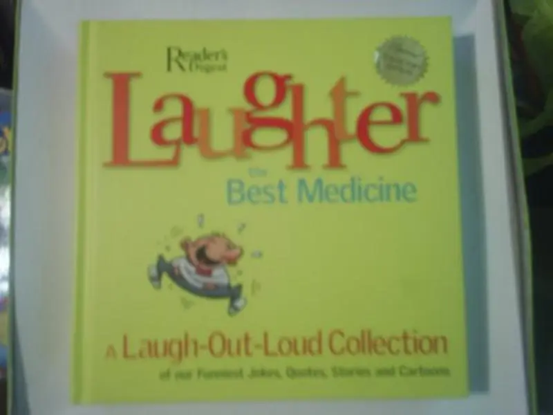 USED Book - Laughter, the Best Medicine: A Laugh-Out-Loud Collection of Our Funniest Jokes, Quotes, Stories, and Cartoons by Reader's Digest (Hardcover) - english