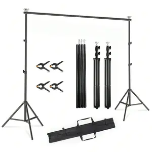 Wedding Backdrop Stand 10x7ft(WxH) Photo Studio Adjustable Metal Background ,Balloon Arch Support Kit With 4 Crossbars, Clamps, Parties Events Decoration giant jelly balloon ball Anniversary Camera graduation party Colorful Disposable Plastic Cups South
